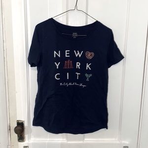 “New York City The City That Never Sleeps” t-shirt